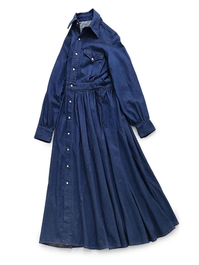 Picture No.1 of KAPITAL 8Oz Denim Husky Western Dress K2606OP243