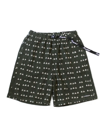 Picture No.1 of KAPITAL Cotton Iris Pattern Easy Shorts K2505SP201