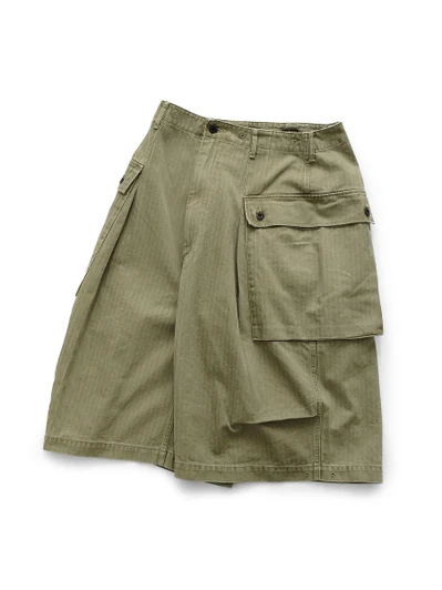 Picture No.1 of KAPITAL Herringbone Jumbo Monkey Shorts K2606SP224