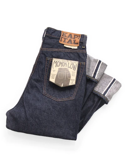 Picture No.1 of KAPITAL 12Oz Denim 5-Pack NEW Momoro (30-38 inches) EK-1826LP