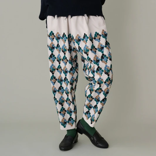 Picture No.1 of minä perhonen Flower Marbles Pants AEA4666