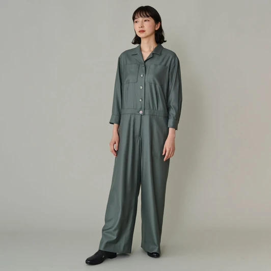 Picture No.1 of minä perhonen Glanz Jumpsuit AEA4680S