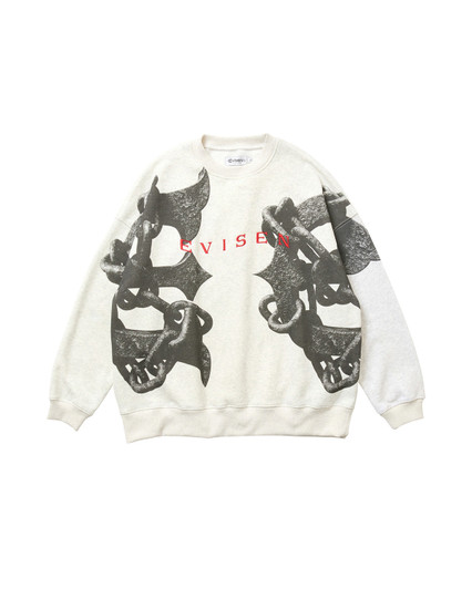 Picture No.1 of Evisen Skateboards ANCHOR CREW SWEAT - ASH 15399924433210