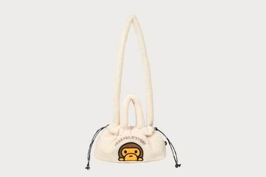 Picture No.1 of BAPE BABY MILO MEDIUM CROSS BAG #2 AM70-189-330