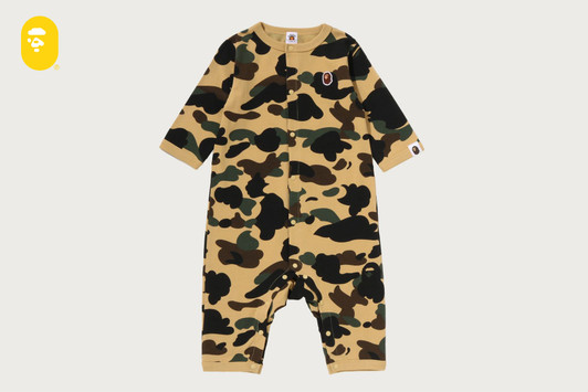 Picture No.1 of BAPE 1ST CAMO ONE POINT ROMPERS 1M80-583-002