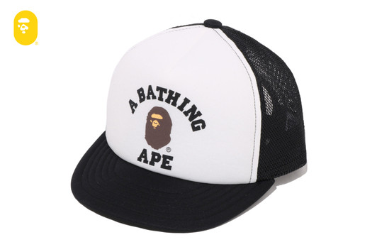 Picture No.1 of BAPE COLLEGE MESH CAP 1M80-380-004