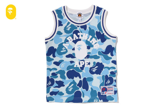 Picture No.1 of BAPE ABC CAMO COLLEGE TANK TOP 1M30-308-004