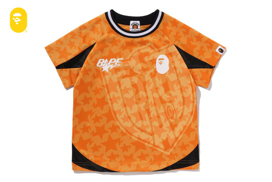 Picture No.1 of BAPE STA ALLOVER SOCCER GAME TEE 1M30-309-004