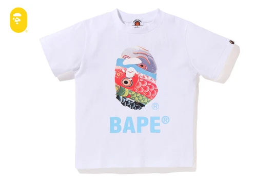 Picture No.1 of BAPE CARP STREAMER PHOTO APE HEAD TEE 1M20-310-008