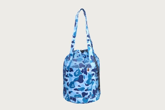 Picture No.1 of BAPE BAPE SENTO ABC CAMO DRAWSTRING BATH BAG 1M72-189-001