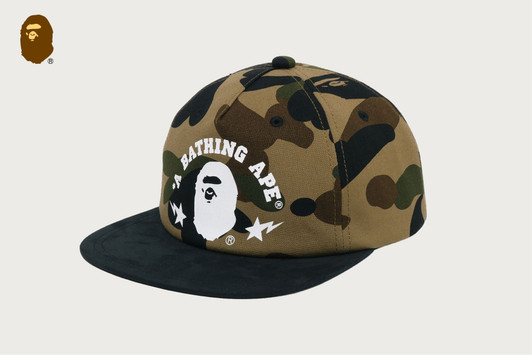 Picture No.1 of BAPE 1ST CAMO PANEL CAP 1M80-180-005