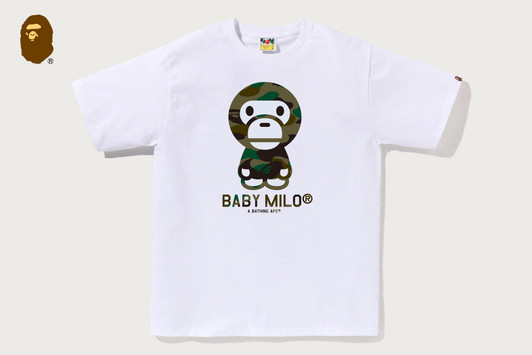 Picture No.1 of BAPE 1ST CAMO BABY MILO TEE 2M30-110-006