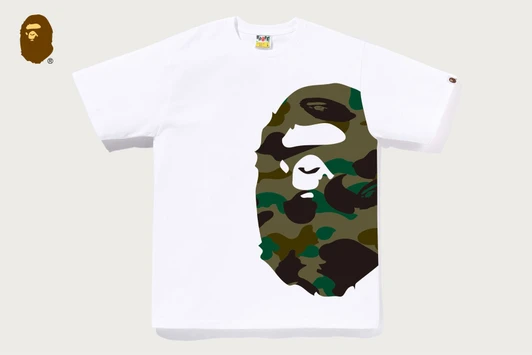 Picture No.1 of BAPE 1ST CAMO SIDE BIG APE HEAD TEE 1M80-110-014