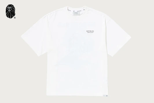 Picture No.1 of BAPE BAPE BLACK EMBELLISHED BONSAI TEE 1M70-109-301