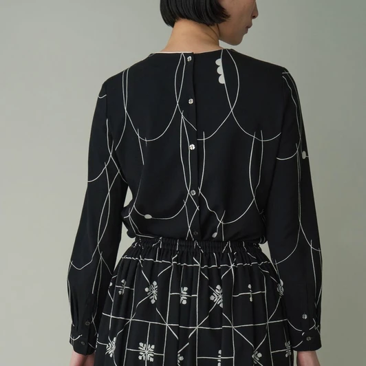 Picture No.1 of minä perhonen paraabeli Blouse AEA1469