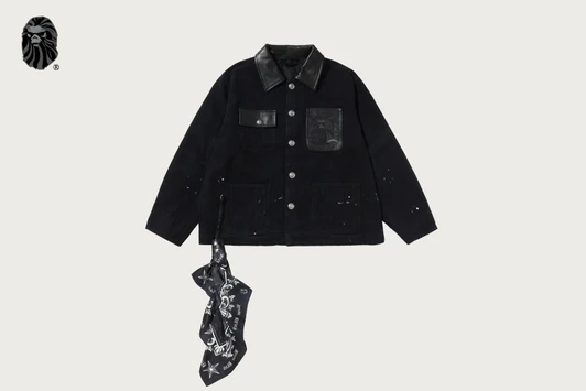 Picture No.1 of BAPE BAPE BLACK MICHIGAN BARN JACKET 1M70-140-304