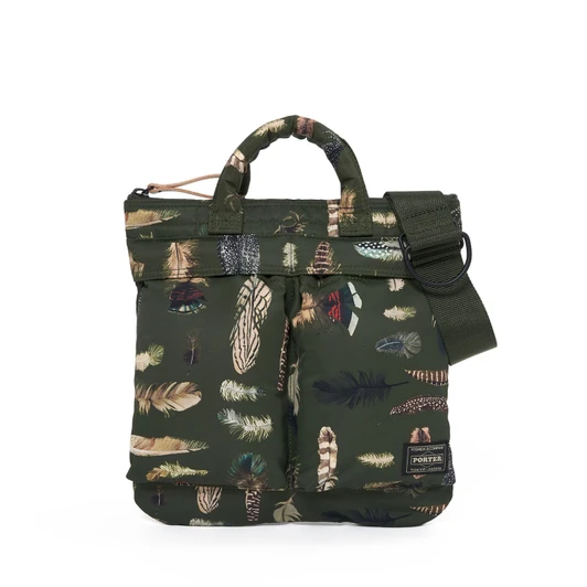 Picture No.1 of Porter FEATHER CAMO HELMET BAG (S) 381-96413