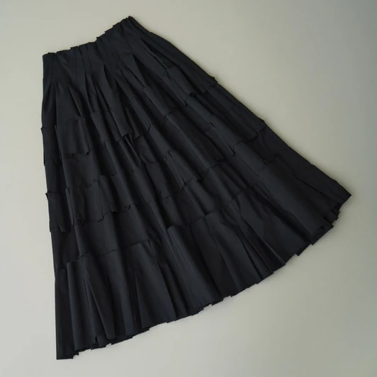 Picture No.1 of minä perhonen Deep wave Skirt AEA5461