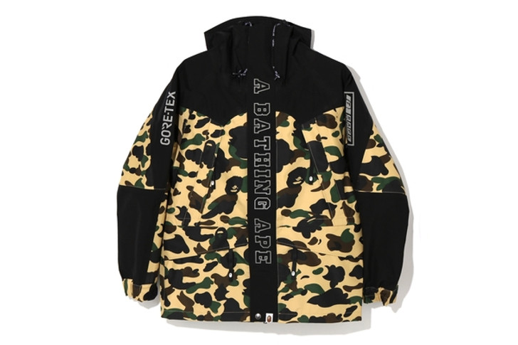 BAPE JACKET GORE-TEX 1ST CAMO SNOWBOARD JACKET