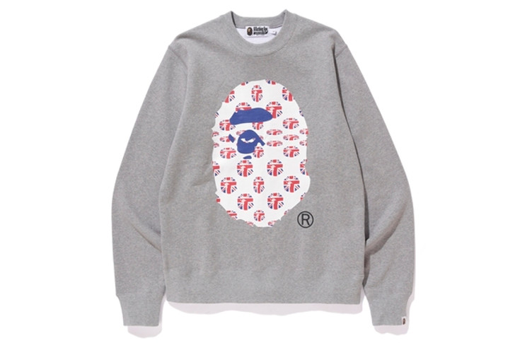 Picture No.1 of BAPE UNION JACK CREWNECK 1D70-113-020