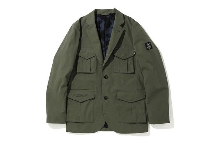 Picture No.1 of BAPE MILITARY TAILORED JACKET 7G30-142-001