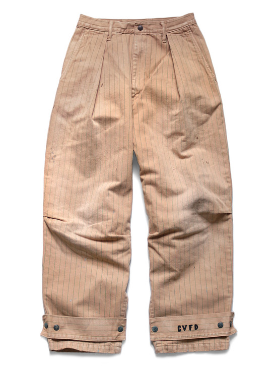 Picture No.1 of KAPITAL Cotton Herringbone Cork Stripe Work Pants K2004LP111