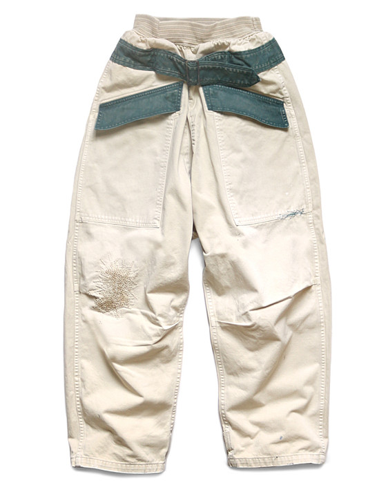 Cotton Twill Aviator Suit Cut Pants K2003LP010