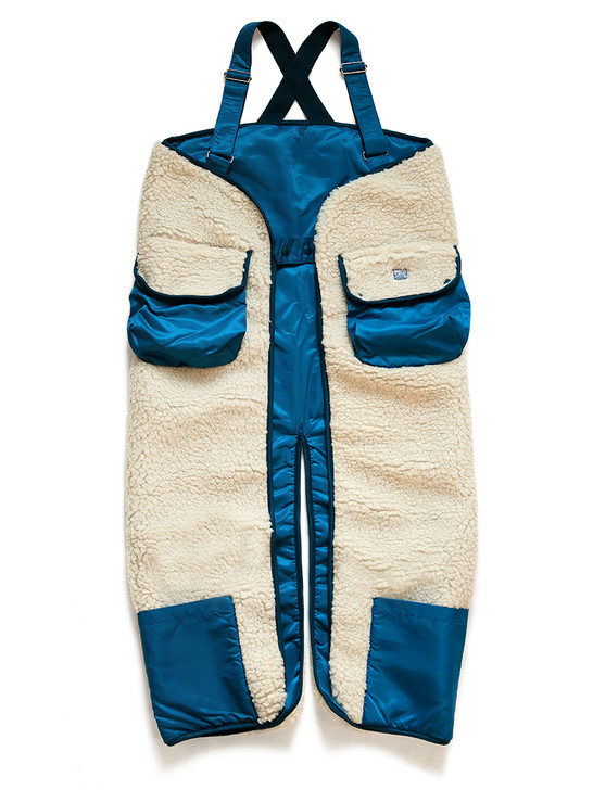KAPITAL Jacket/Vest Boa Fleece Chaps Game Best
