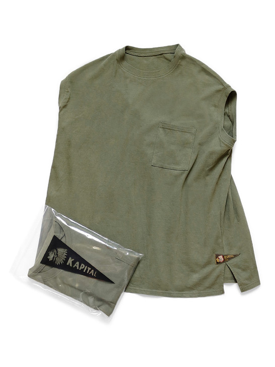 KAPITAL T-Shirt 20 / -Tianzhu Sleeveless BIG-T (1Flag)
