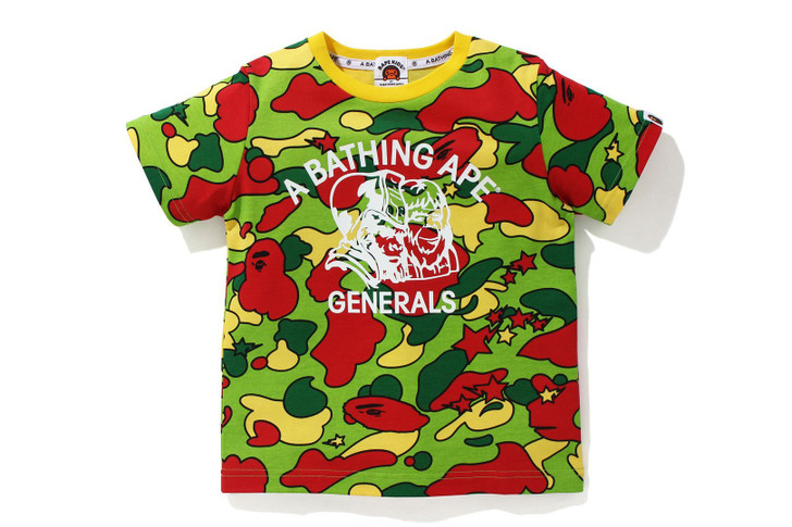 Picture No.1 of BAPE STA CAMO GENERAL TEE 1H80-309-605