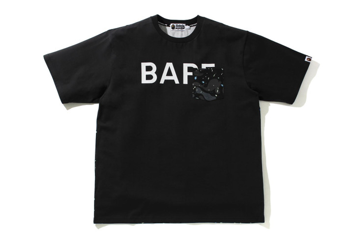 Picture No.1 of BAPE SPACE CAMO RELAXED FIT POCKET TEE 1H80-109-006