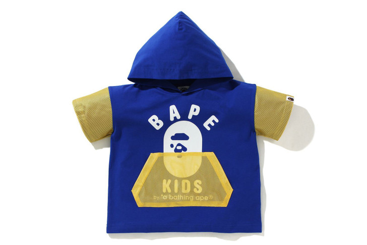 Picture No.1 of BAPE APE HEAD MESH PULLOVER HOODIE 1H20-314-605