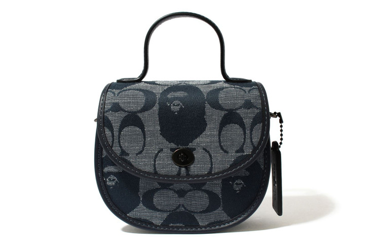 GOODS [BAPE X COACH] MINI TOP HANDLE SADDLE