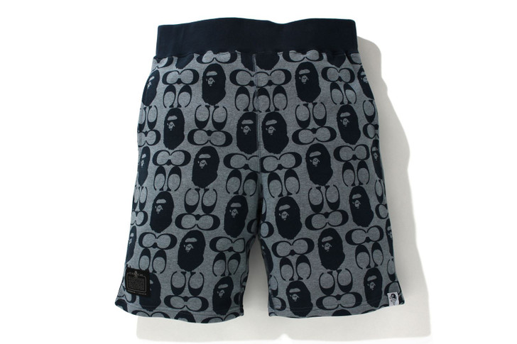 PANTS [BAPE X COACH] SWEAT SHORTS