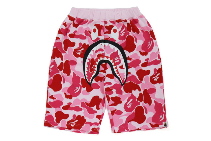 BIG ABC CAMO SHARK SWEAT SHORTS 1H70-653-001