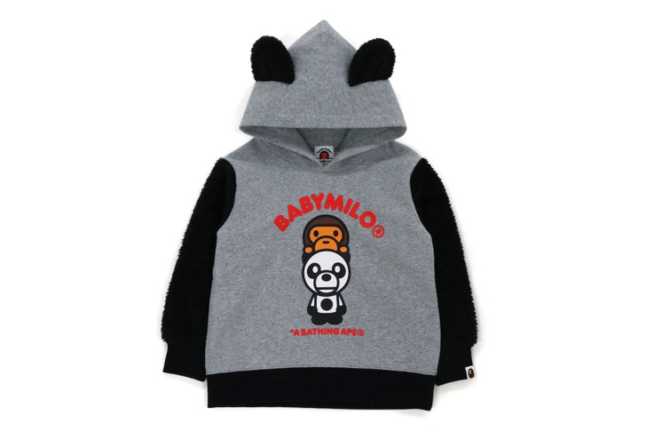 Picture No.1 of BAPE BABY MILO PANDA PULLOVER HOODIE 2H70-314-001