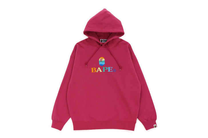 Picture No.1 of BAPE EMBROIDERY OVERSIZED PULLOVER HOODIE 1H80-214-502