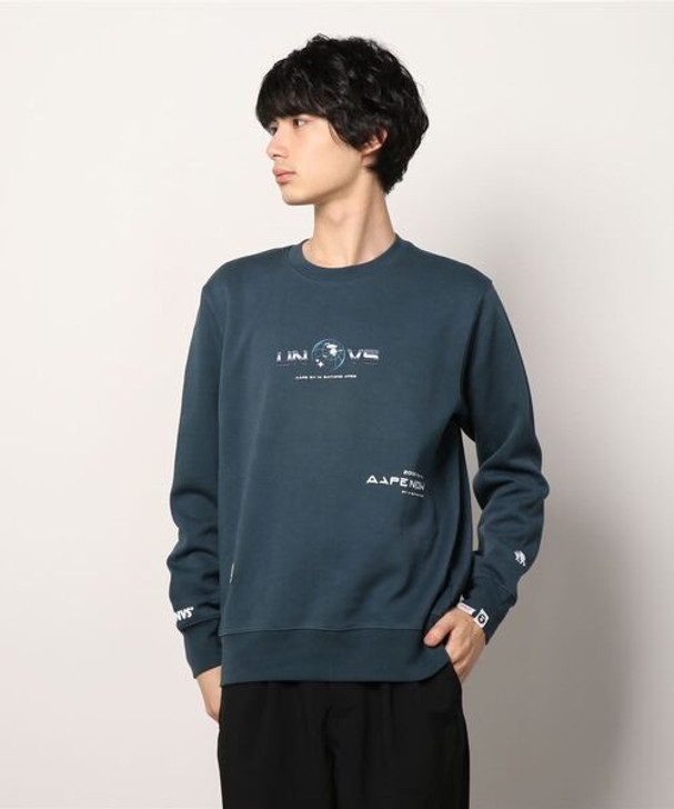 Picture No.1 of AAPE AAPE CREW NECK SWEAT AAPSWM3809XXH