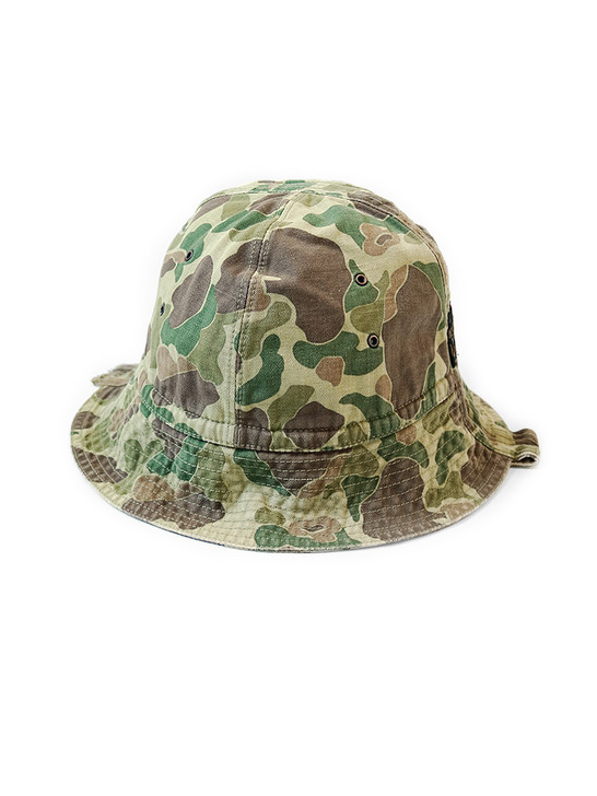 KAPITAL Hat/Cap Camouflage Herringbone Radio HAT