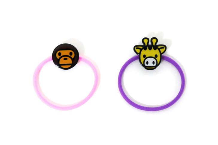 Picture No.1 of BAPE BABY MILO FRIENDS HAIR RUBBER BAND SET 2H70-382-007