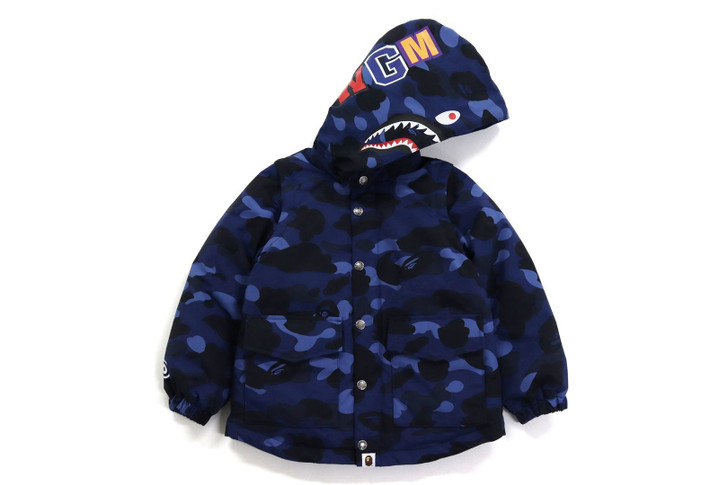 Picture No.1 of BAPE COLOR CAMO SHARK 4WAY DOWN JACKET 1H70-341-002