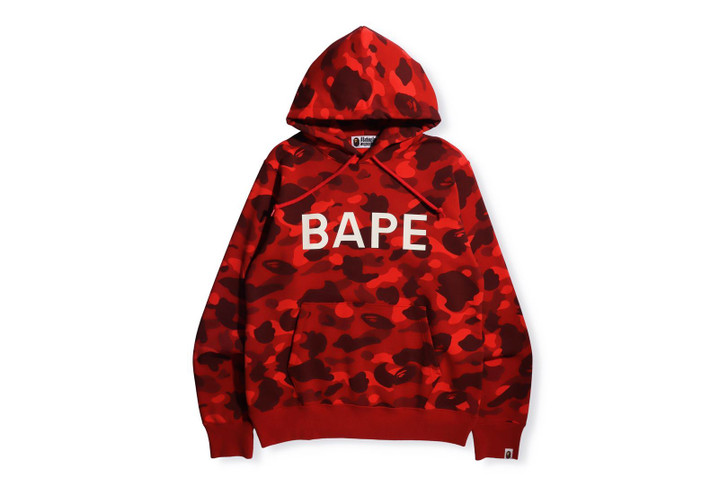 Picture No.1 of BAPE COLOR CAMO BAPE PULLOVER HOODIE 1H70-114-006