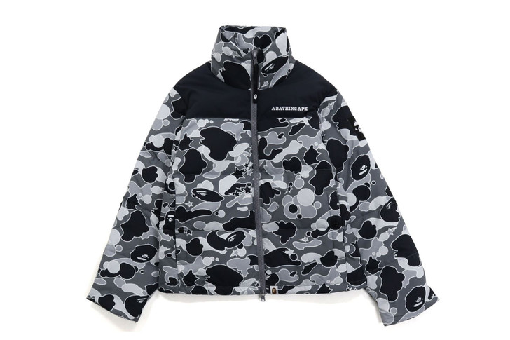 Picture No.1 of BAPE STA CAMO DOWN JACKET 1H80-241-501
