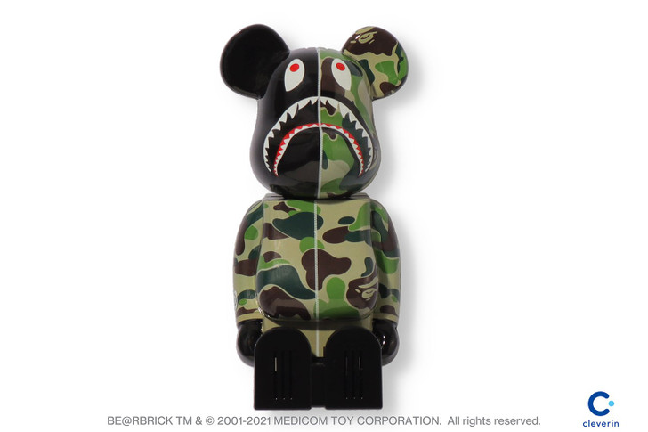 GOODS [BAPE X CLEVERIN] ABC SHARK BE @ RBRICK