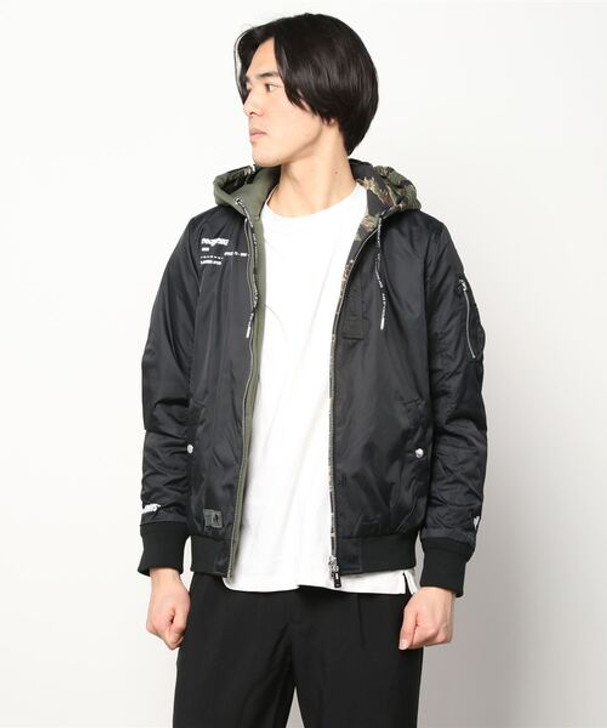 AAPE REVERSIBLE JACKET AAPLJM7449XXH