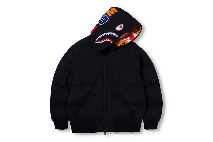 Picture No.1 of BAPE SHARK X TIGER HOODIE DOWN JACKET 1H80-141-013