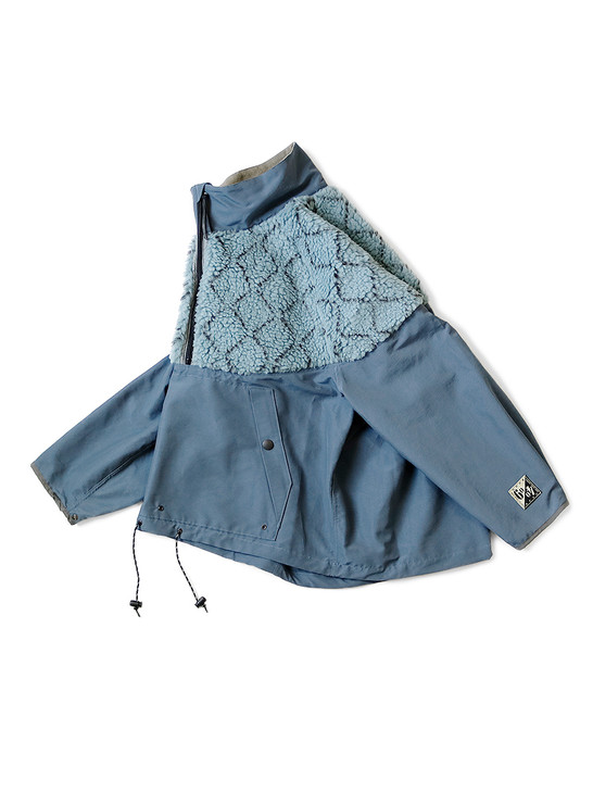 kapital KAPITAL 60/40 DOGI SASHIKO fleece hutte anorak jacket