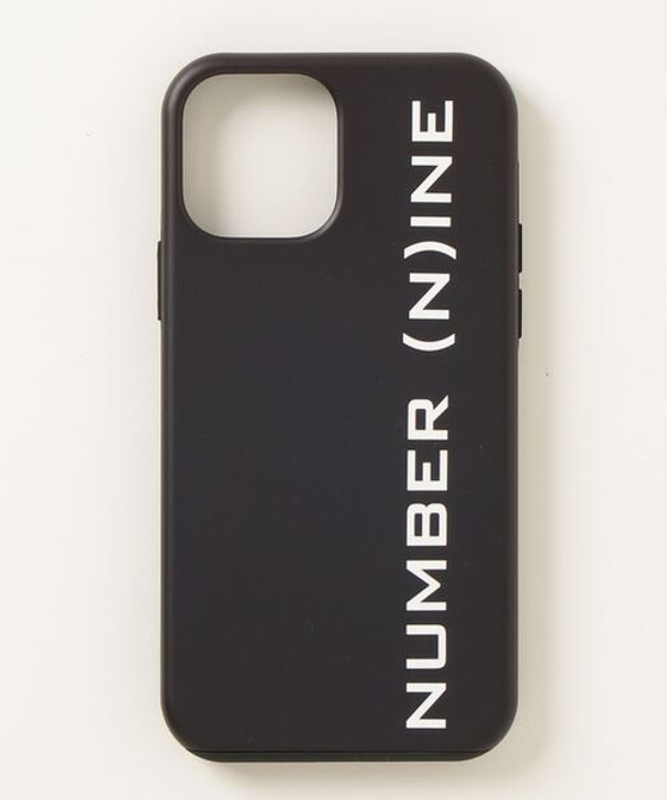 Picture No.1 of NUMBER (N)INE iPhone 12 Compatible Graphic Logo Back Case F21TNA013