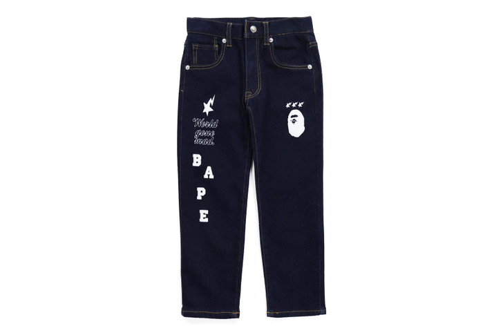 Picture No.1 of BAPE MULTI PRINT DENIM PANTS 1H80-650-601