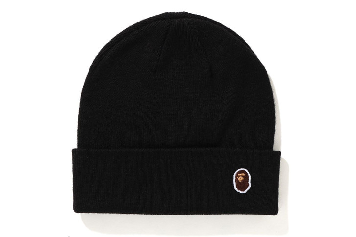 Picture No.1 of BAPE APE HEAD ONE POINT KNIT CAP 1I30-181-022
